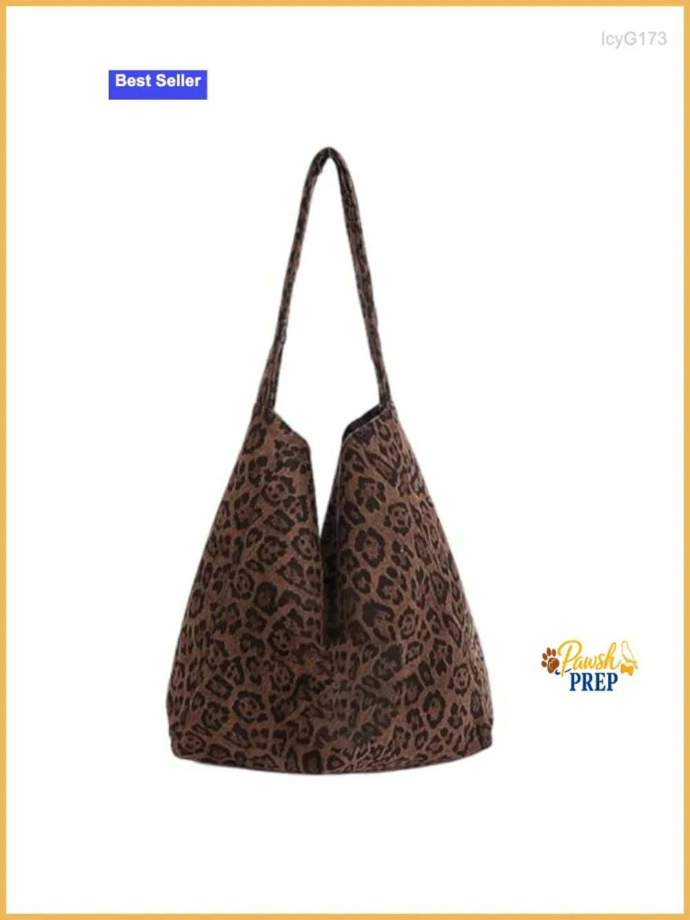 Faux Suede Leopard Hobo Bag for Women Large Tote Shoulder Bag